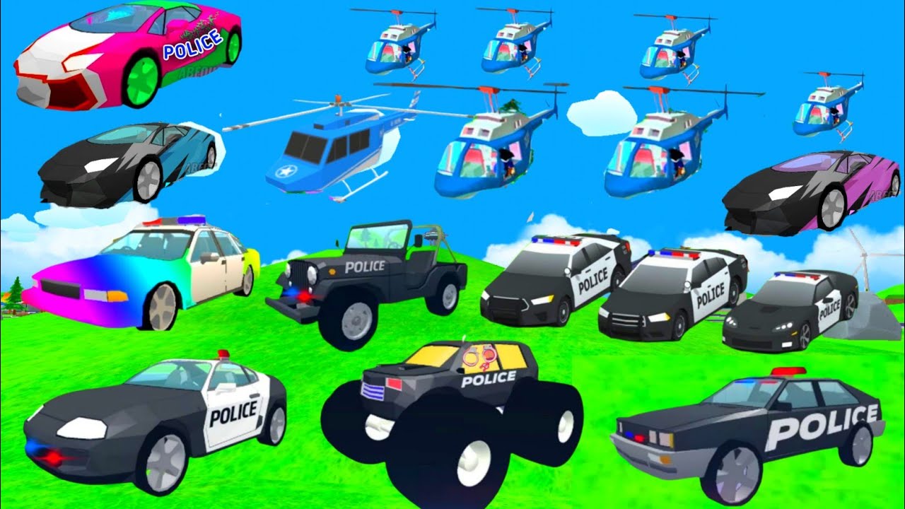 Police Car Collection Tour in Dude Thrift Wars 2026