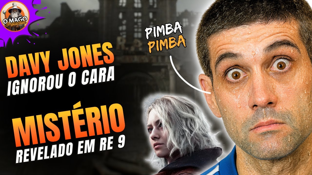 DAVY JONES  VIRA MEME DE NOVO | NOVA GAMEPLAY e NOVIDADES SOBRE RESIDENT EVIL 9 REQUIEM