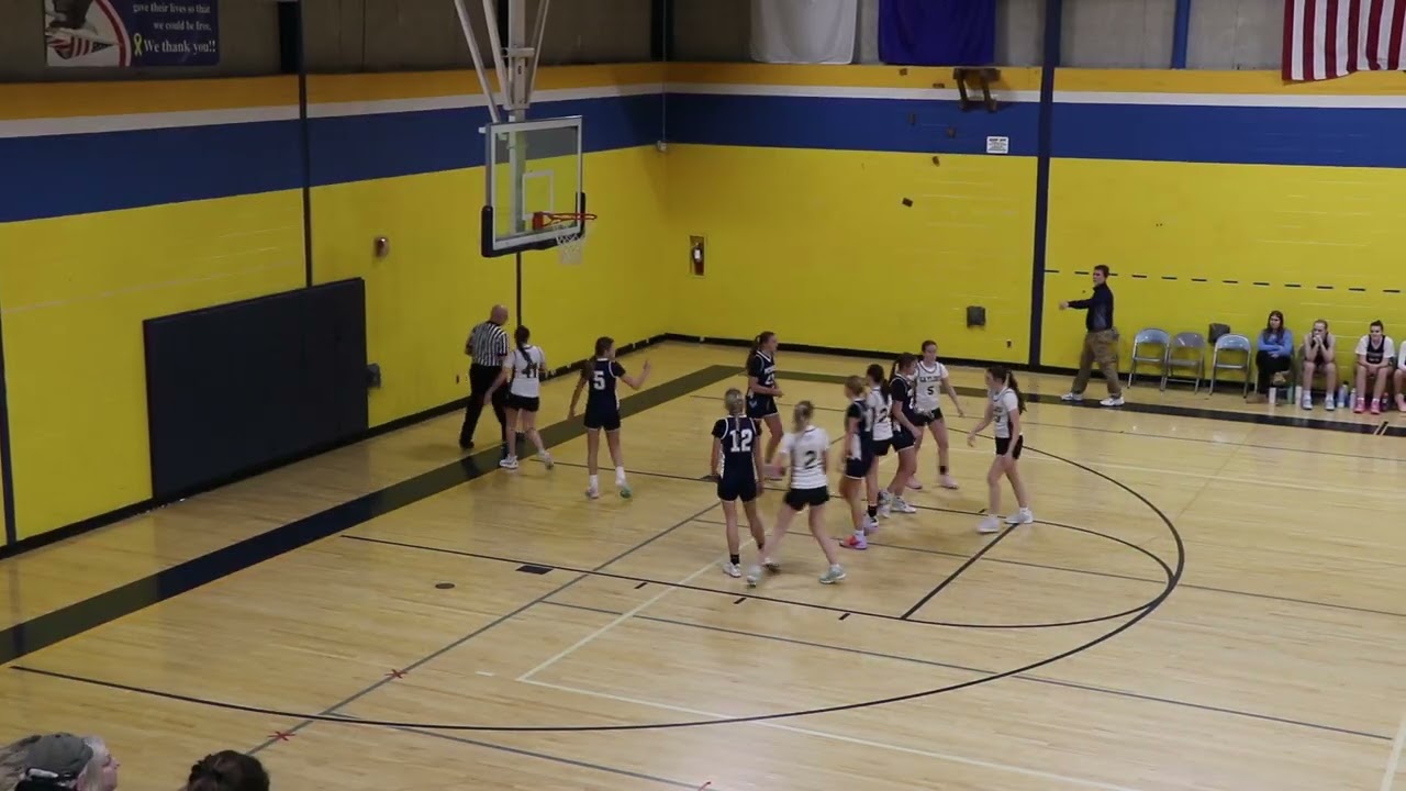 Petoskey vs Gaylord 1st Qtr Feb 2026 8th Grade Girls Basketball