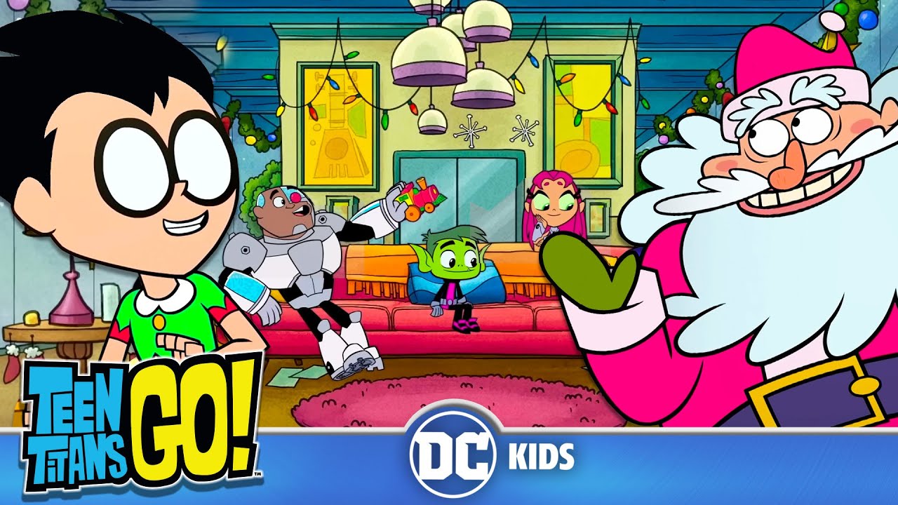 Les MEILLEURS moments des épisodes de Noël ! 🎄 | Teen Titans Go! en Français 🇫🇷 | @DCKidsFrançais