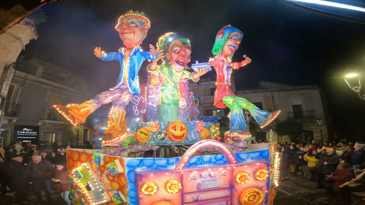 64&deg; carnevale Melillese Selfie della gleba
