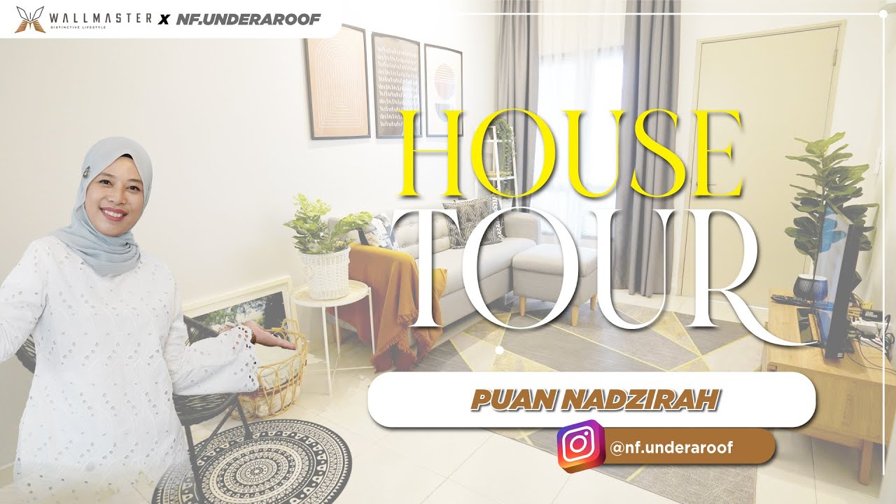 House Tour 2023 | Teres Setingkat Intermediate (900sq) | Design Minimalist