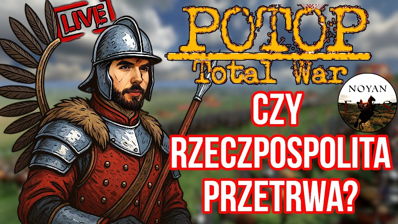 🔥POCZĄTEK KOŃCA RZECZPOSPOLITEJ🔥 | POTOP TOTAL WAR: Medieval 2 | Stream🔴#1