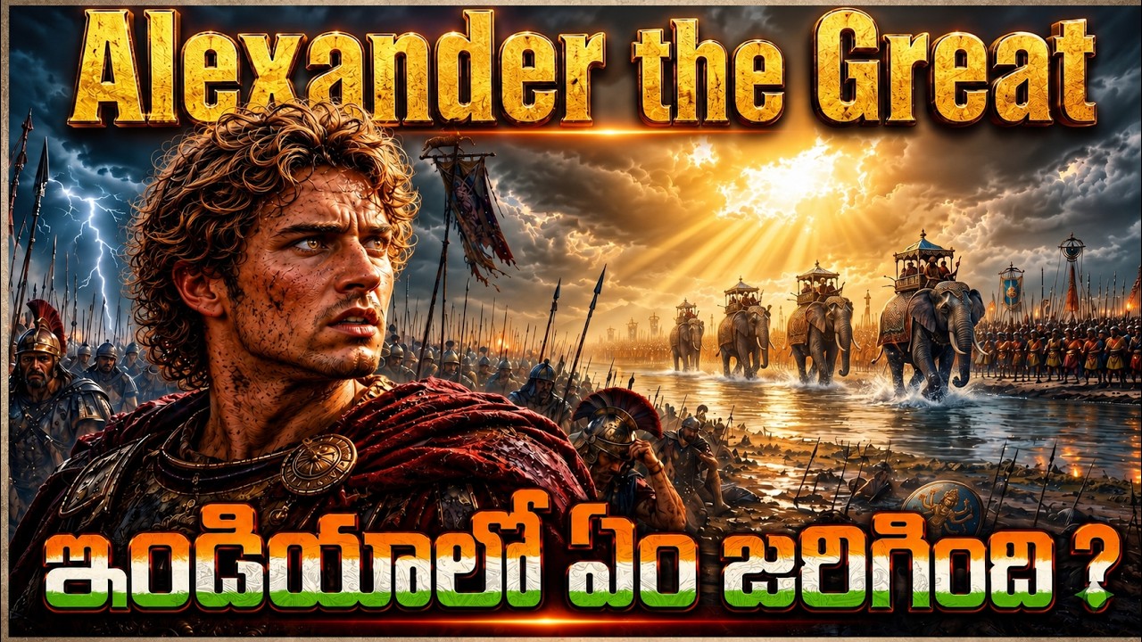 సొంత తండ్రినే చంపి, ప్రపంచాన్ని జయించాడా...?  || Alexander The Great Real Story in Telugu