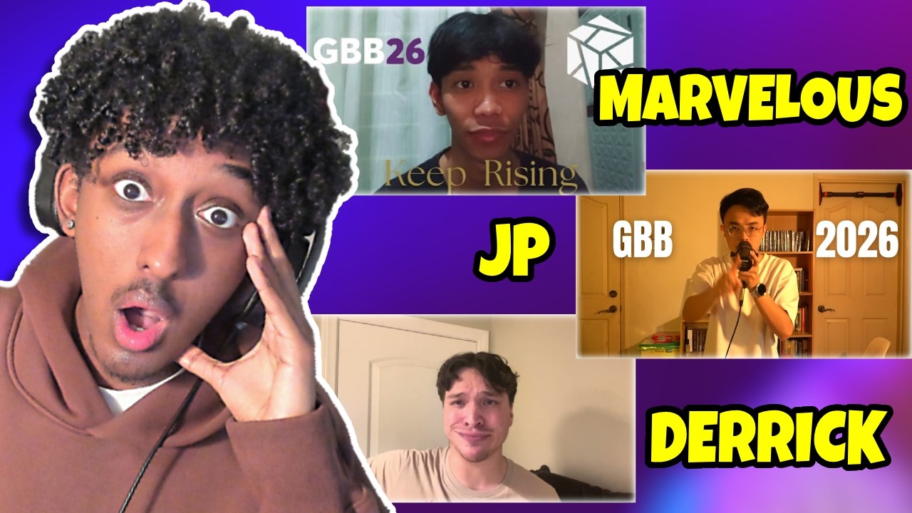 Yolow Reacts | Marvelous, JP & Derrick | GBB26 SOLO Wildcards