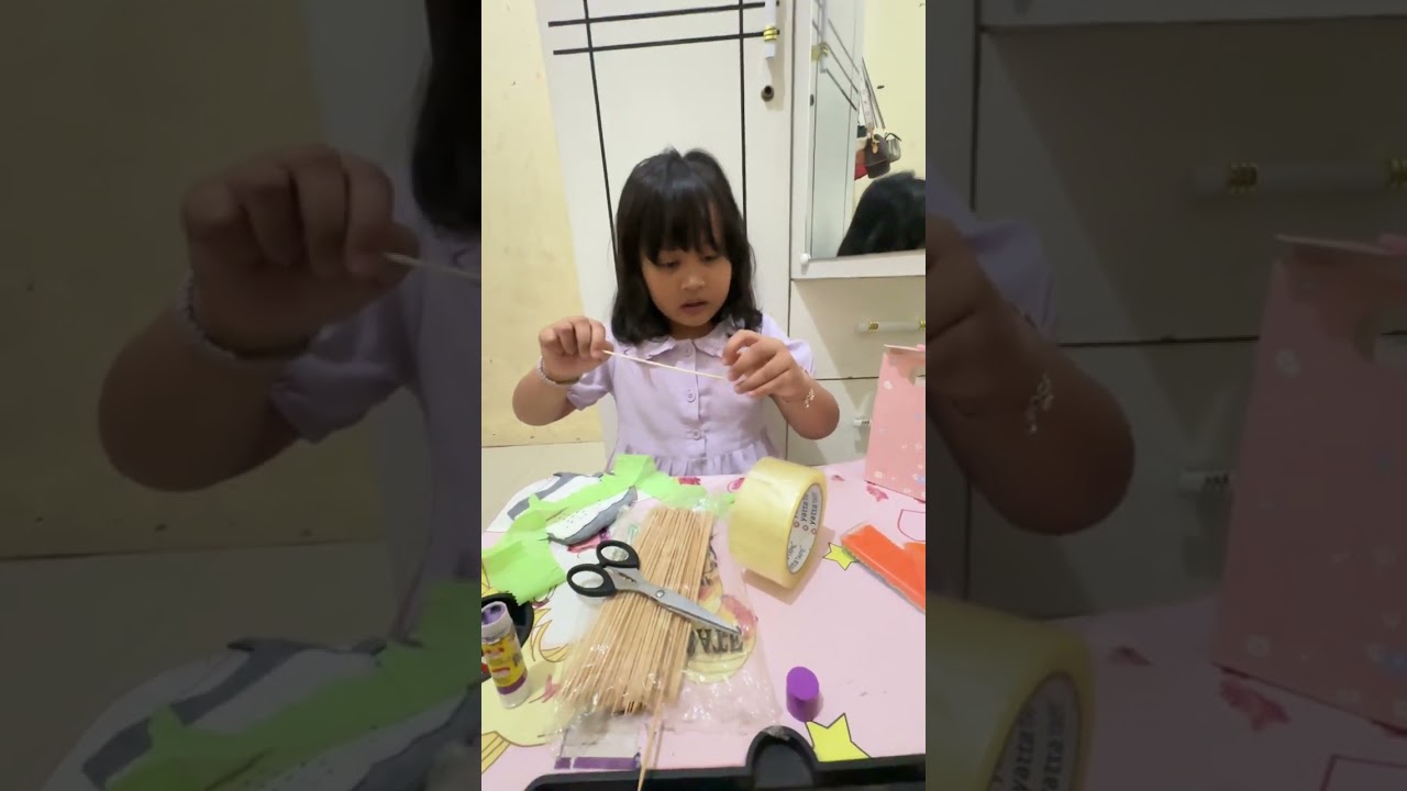 tutorial buat rambut ondel ondel mini