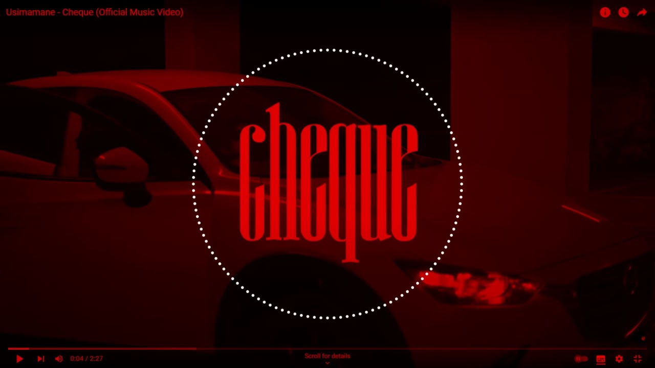 Usimamane - Cheque (Beat With Free Hook)