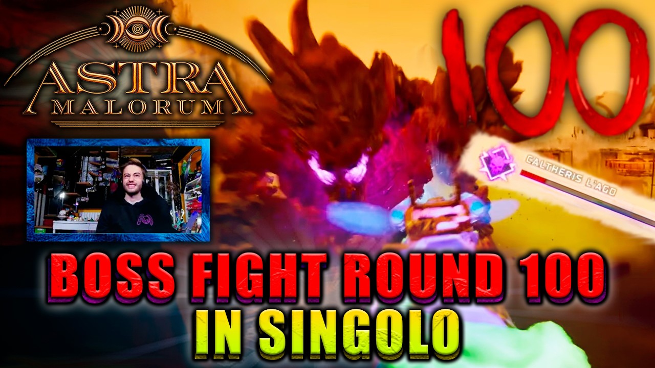 BOSS FIGHT ROUND 100 HARDCORE ASTRA MALORUM! Black Ops 7 Zombies Ita