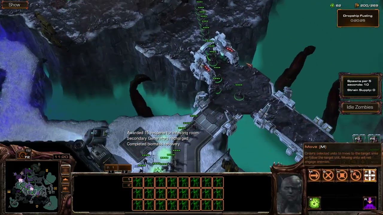 StarCraft 2 - Oh No It's Zombies EU029(Arctic-M Maj. Adv.) || Zombie Horde