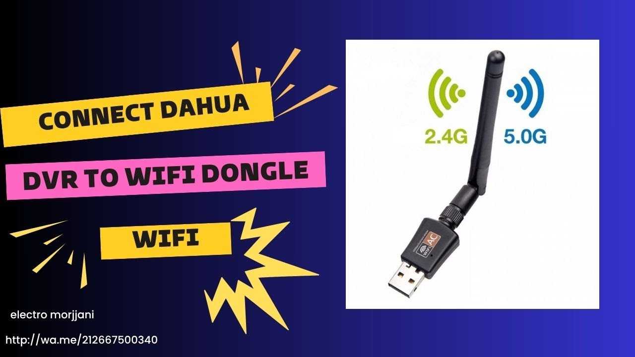 Connect Dahua DVR to WiFi Dongle