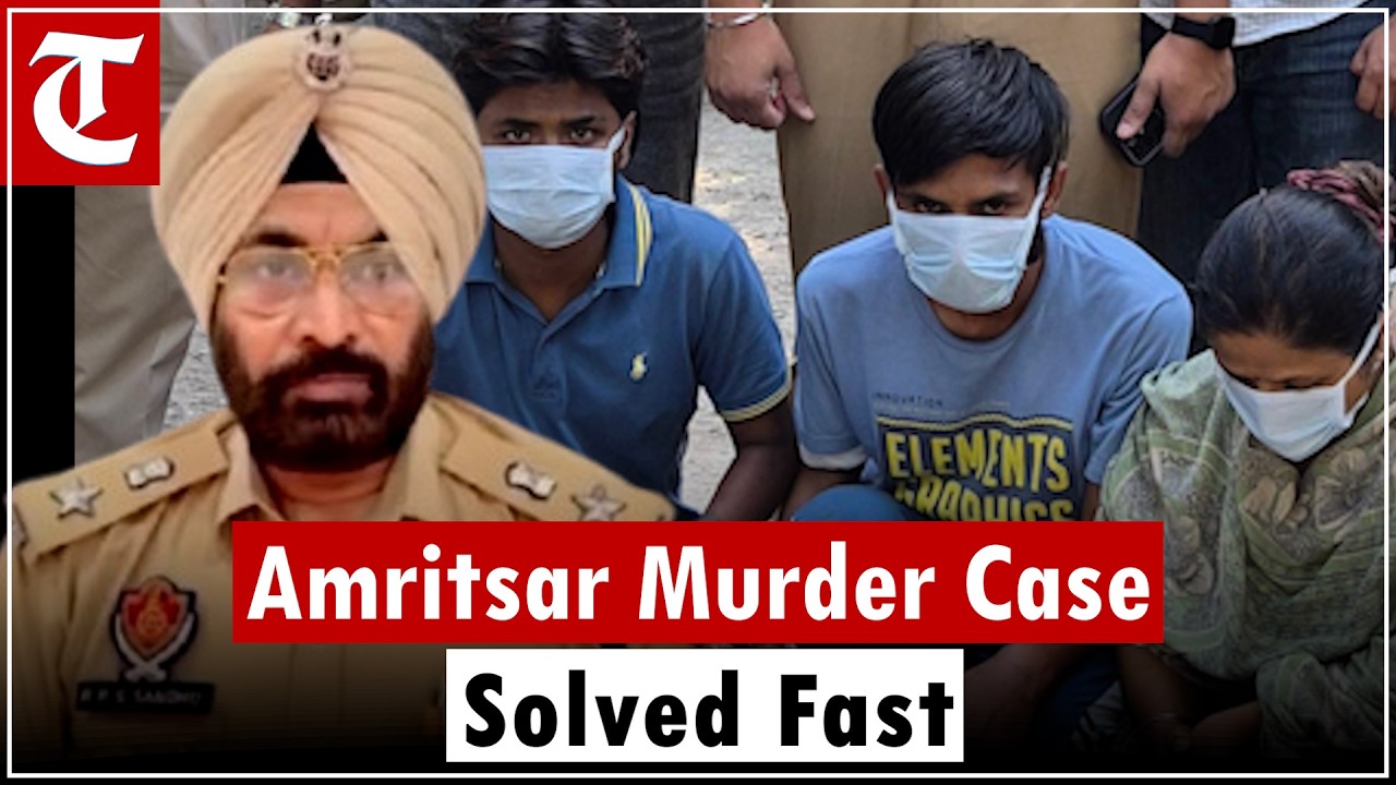 Punjab Police Solve Amritsar Murder Case In 24 Hours, Four Arrested