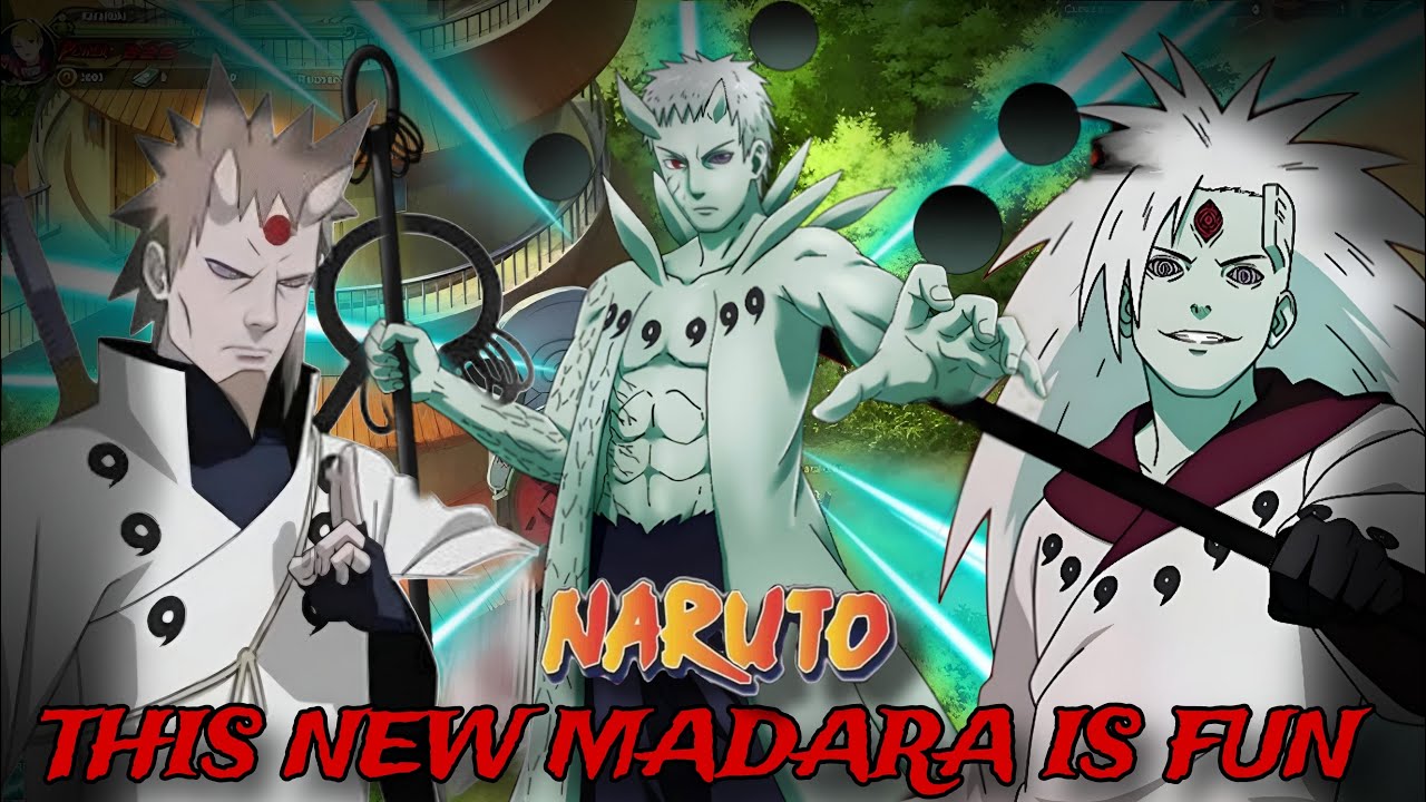 Trolling with MADARA INFINITE TSUKUYOMI on SAGE WORLD BATTLEFIELD | NARUTO ONLINE EN