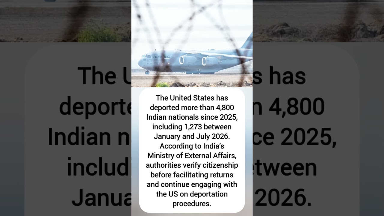 US Deports Over 4,800 Indians | India Monitors Deportation Process