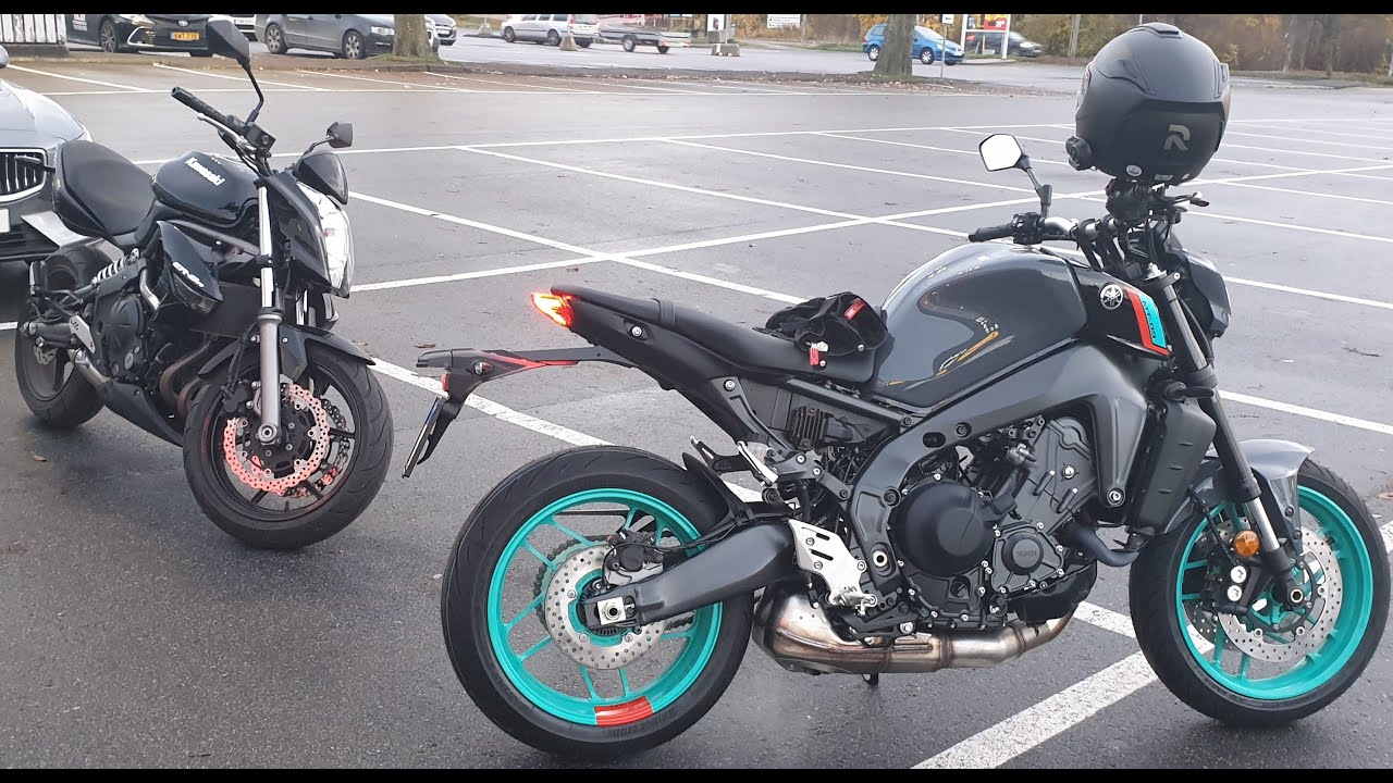 Yamaha MT09 2022 First chain adjustment #yamaha #mt09