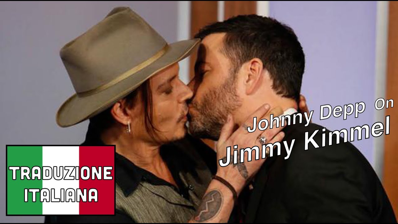 Johnny Depp on Jimmy Kimmel 2015 (SUB ITA)