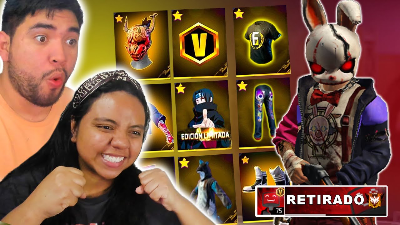 COMPRAMOS una cuenta RETIRDA en freefire y tenía cosas EXCLUSIVAS 😱