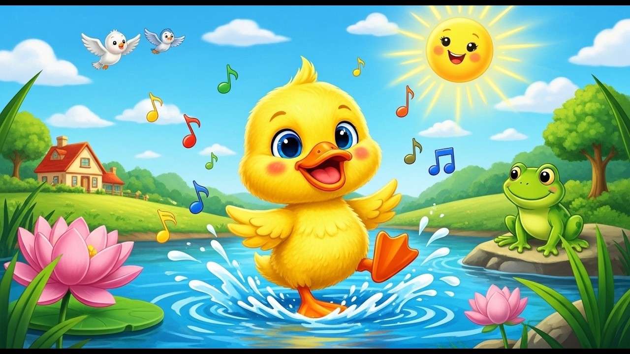 Một Con Vịt Chú Vịt Con Lông Vàng, Hoạt Hình, Một Con Vịt YouTube02151