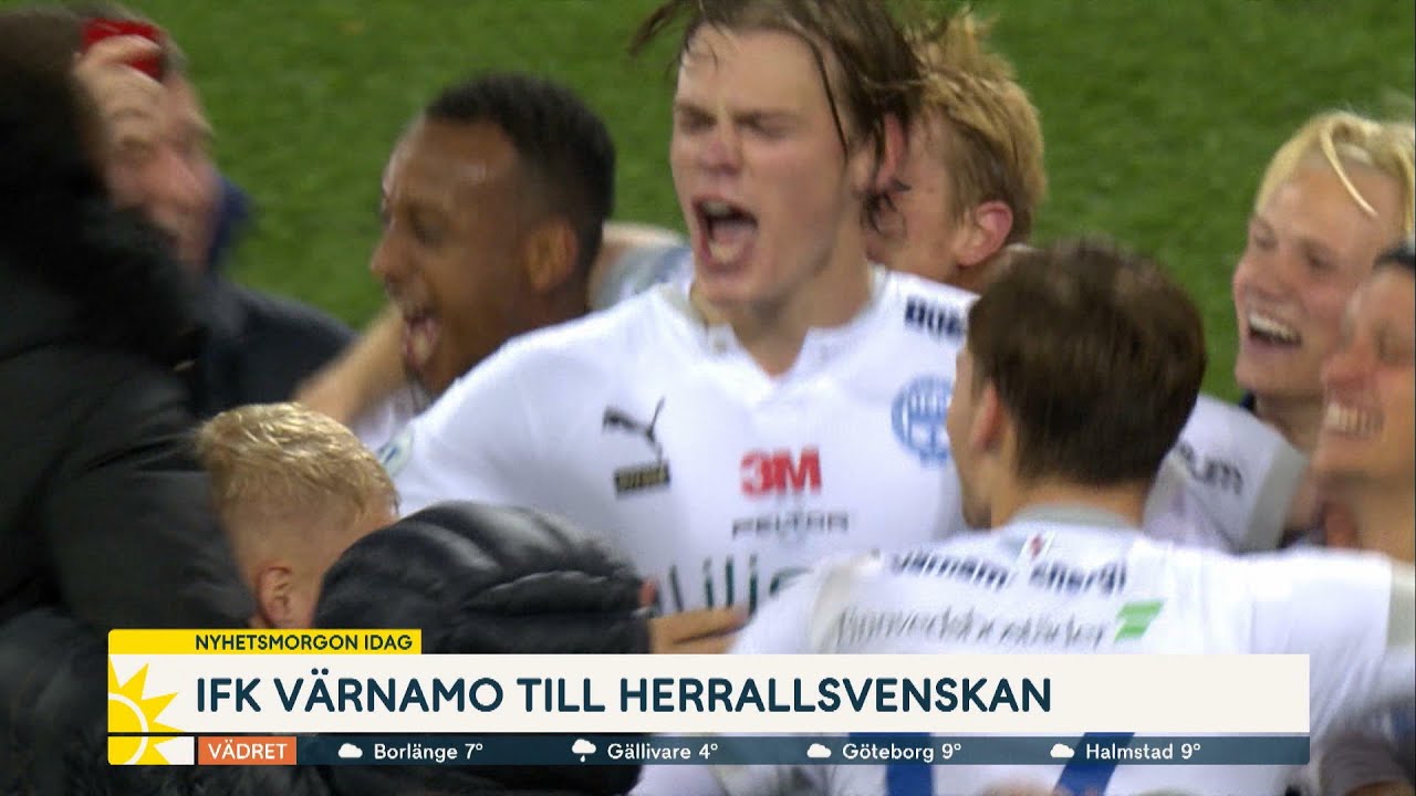 IFK Värnamo till herrallsvenskan: ”Solskenshistoria som blir verkli… | Nyhetsmorgon | TV4 & TV4 Play