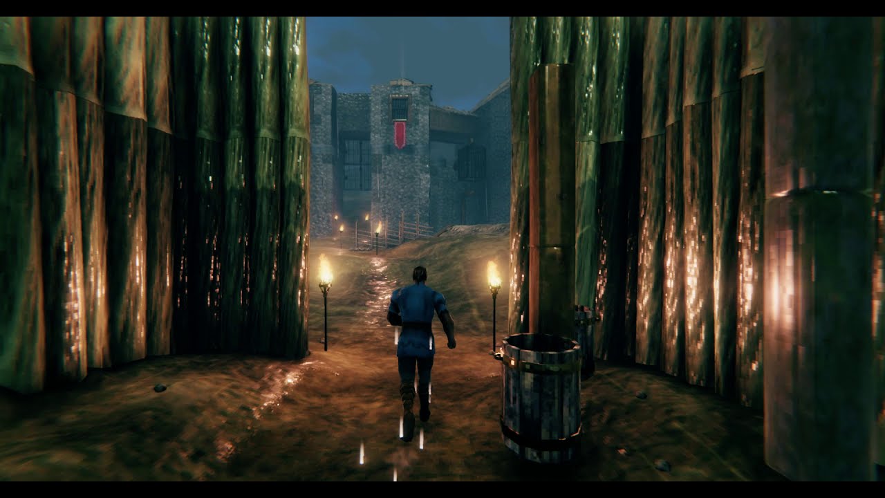 Valheim Gothic 1 Old Camp recreation