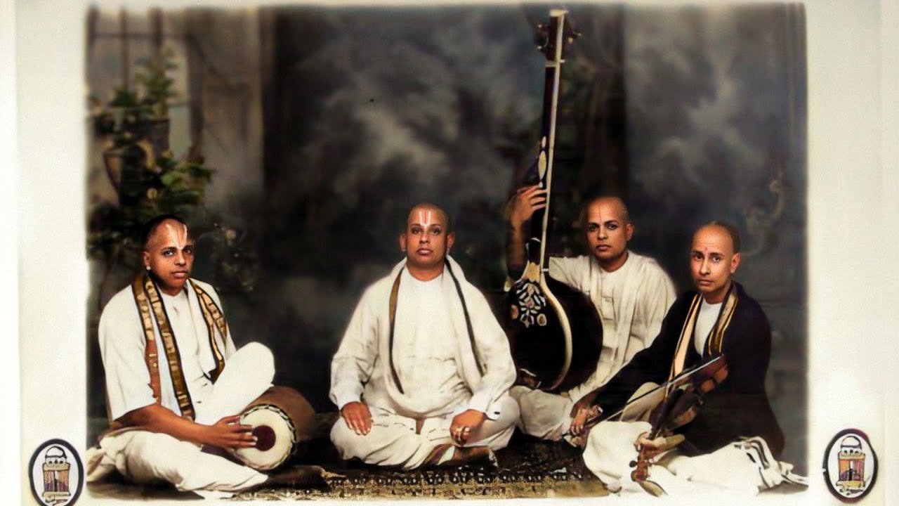 Ariyakudi Ramanuja Iyengar with Madras Balakrishna Iyer and Venu Naiker | Recorded in December, 1932