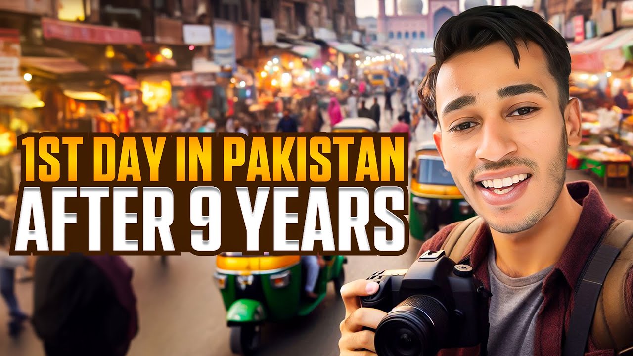 My 1st Day in Pakistan After 9 Years ! What Surprised Me the Most 😱