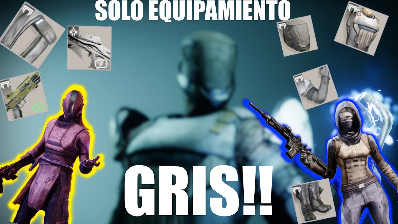 Destiny 2 Pero solo puedo usar Armadura gris!!!