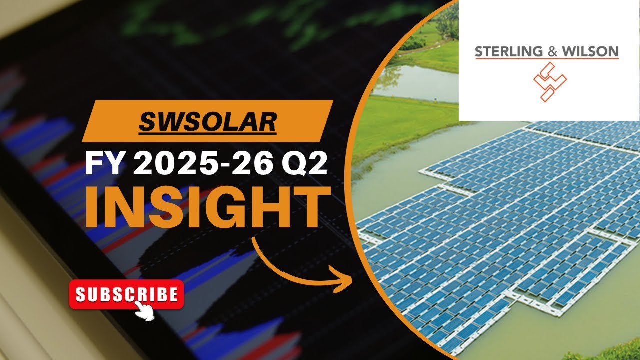 Sterling and Wilson Renewable Energy Limited - Q2 FY2025-26 Financial Report