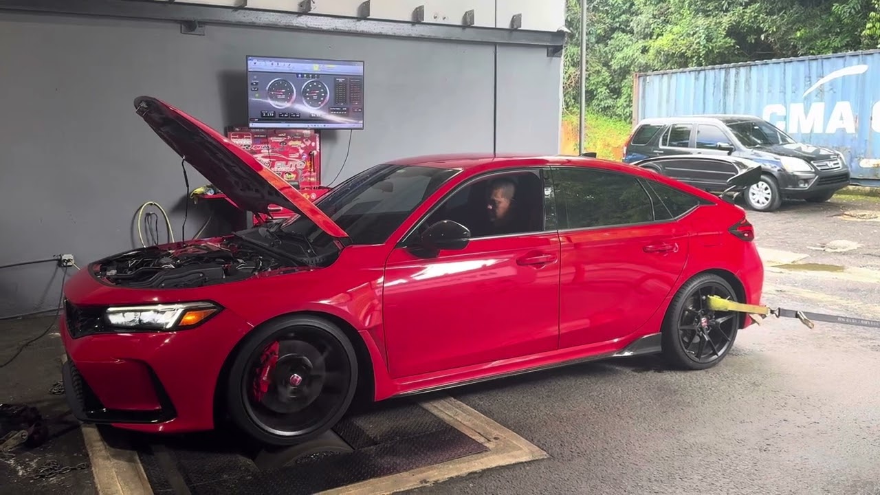 CIVIC TYPE R FL5 DYNO 376HP & 376TQE