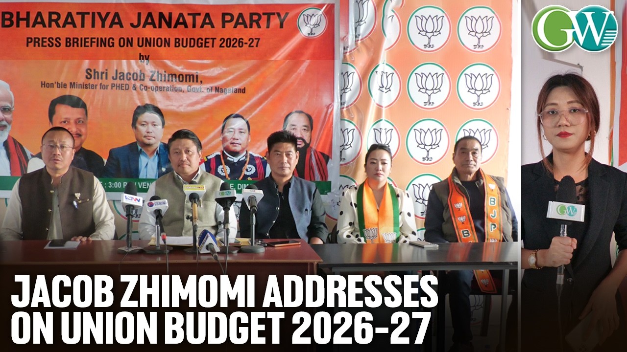 JACOB ZHIMOMI ON UNION BUDGET 2026-27; CALLS FOR PLANNING IN ACCORDANCE WITH THE BUDGET