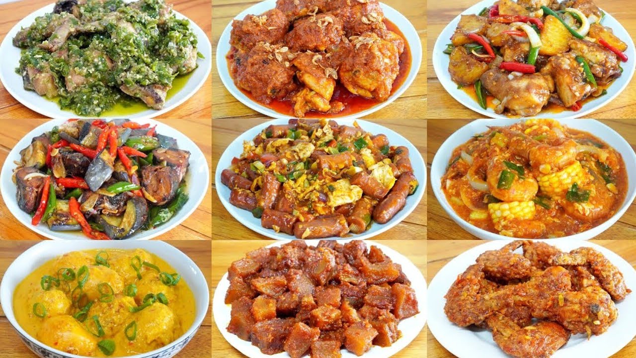 9 RESEP LAUK BUKA PUASA DAN SAHUR MUDAH DAN LEZAT | SEMUA KELUARGA MENYUKAINYA