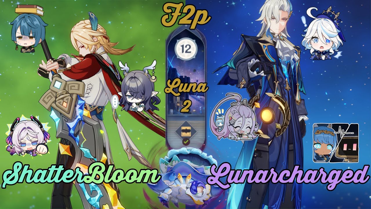 f2p | Kaveh Shatterbloom - Neuvillete LunarCharged | 6.1 Spiral Abyss Floor 12| Genshin Impact
