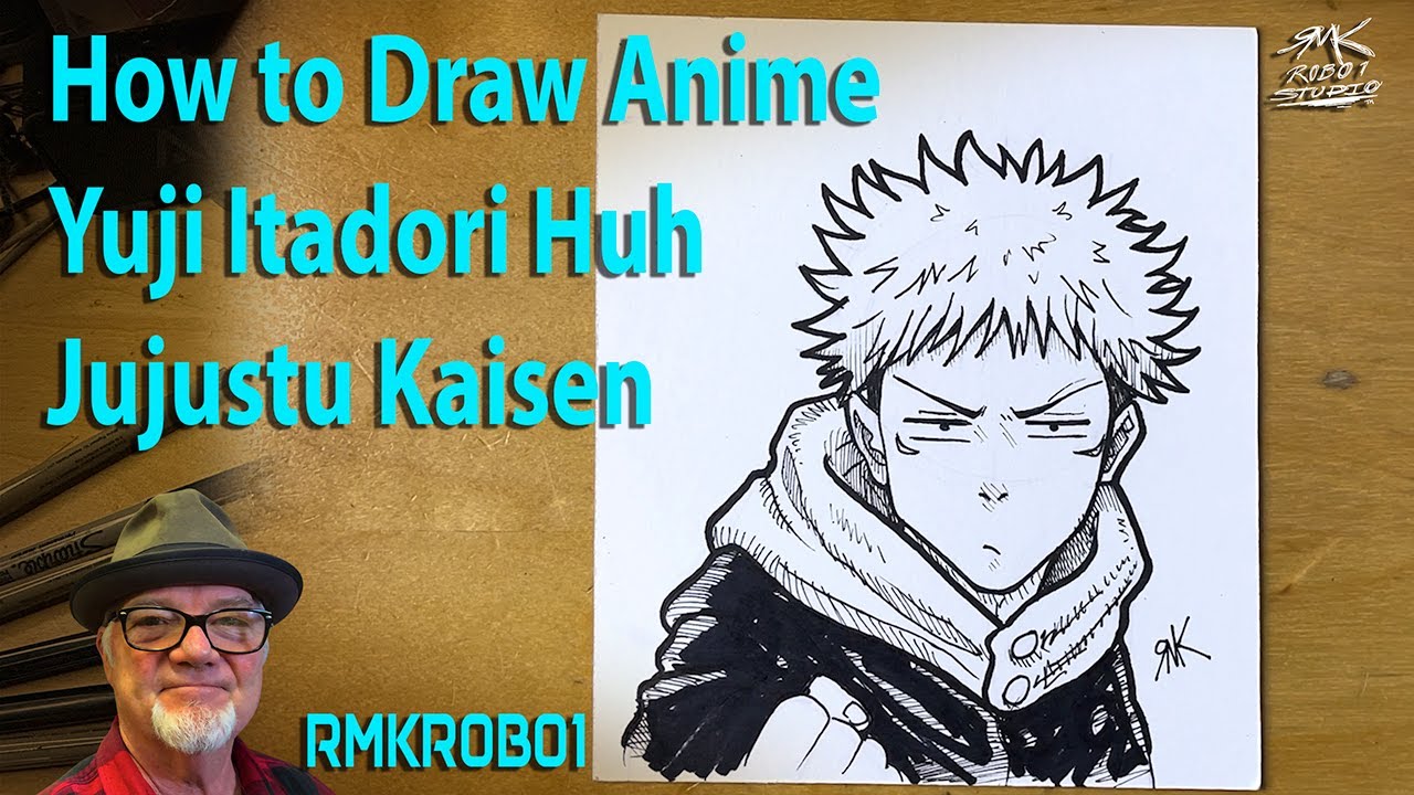 How to Draw Yuji Itadori Jujutsu Kaisen Huh