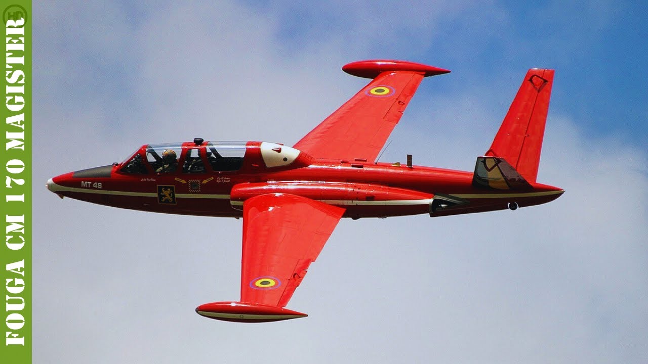 Fouga CM 170 Magister - aircraft - HD