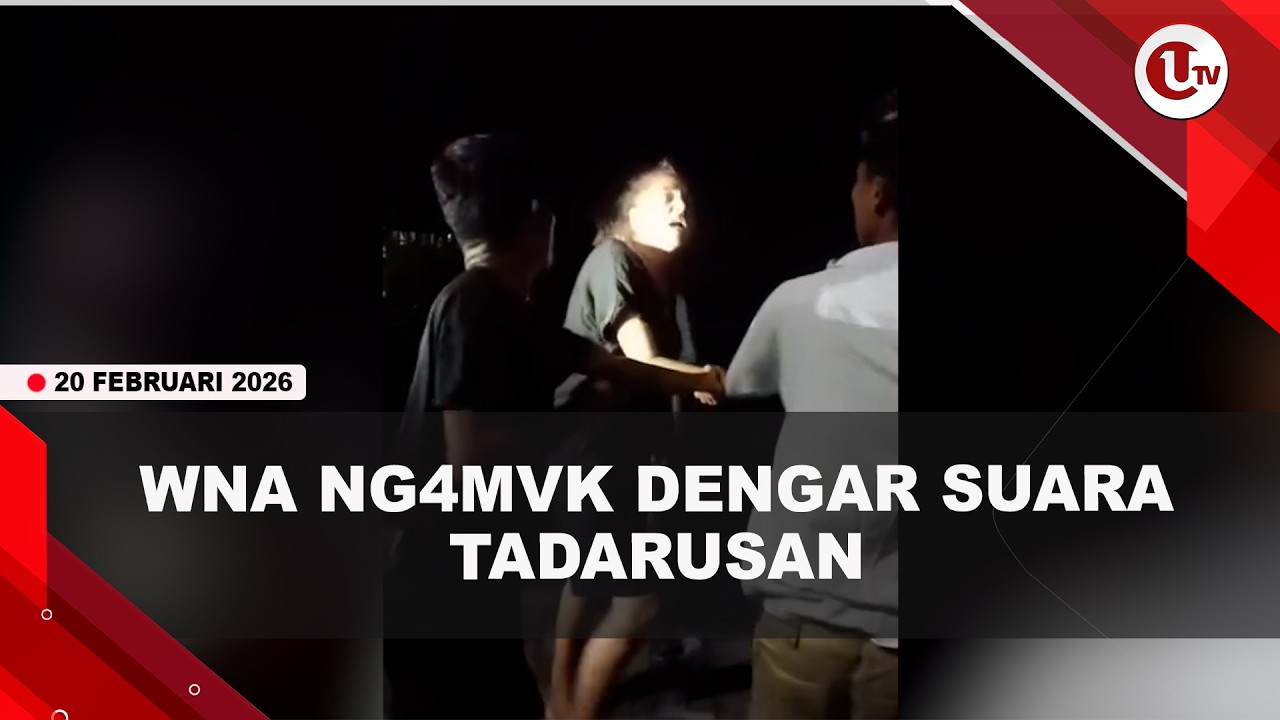 WANITA WNA NGAMUK TERGANGGU SUARA TADARUSAN HINGGA RUSAK MIKROFON MUSALA | U-NEWS