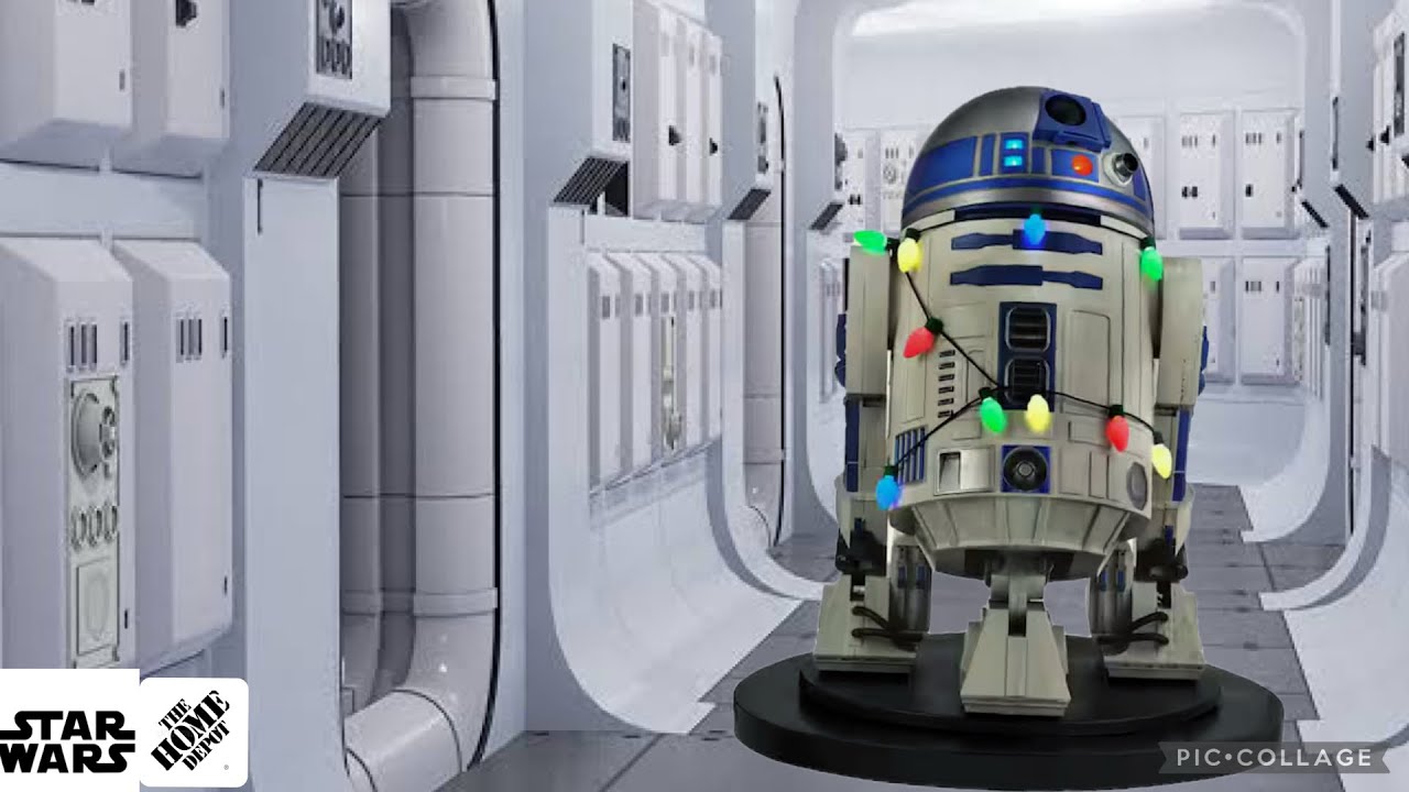 Home Depot R2D2 Animatronic 2025 Unboxing  