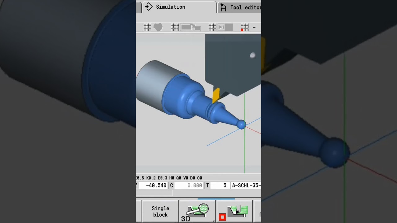 CNC PILOT#heidenhain #simulation #cnc #cnccontrol #programming #cncsimulator #640 #cncpilot #tnc640