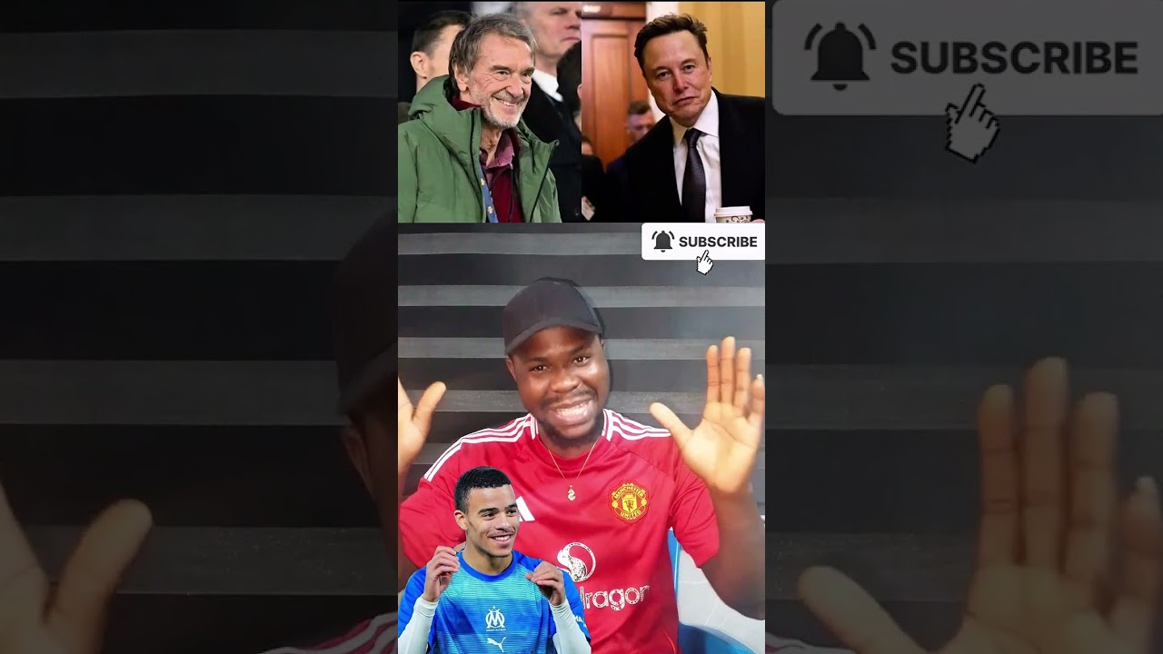 Sir Jim Ratcliffe invites ELON MUSK to invest in MAN UNITED! Update on Mason Greenwood #mrbuks 