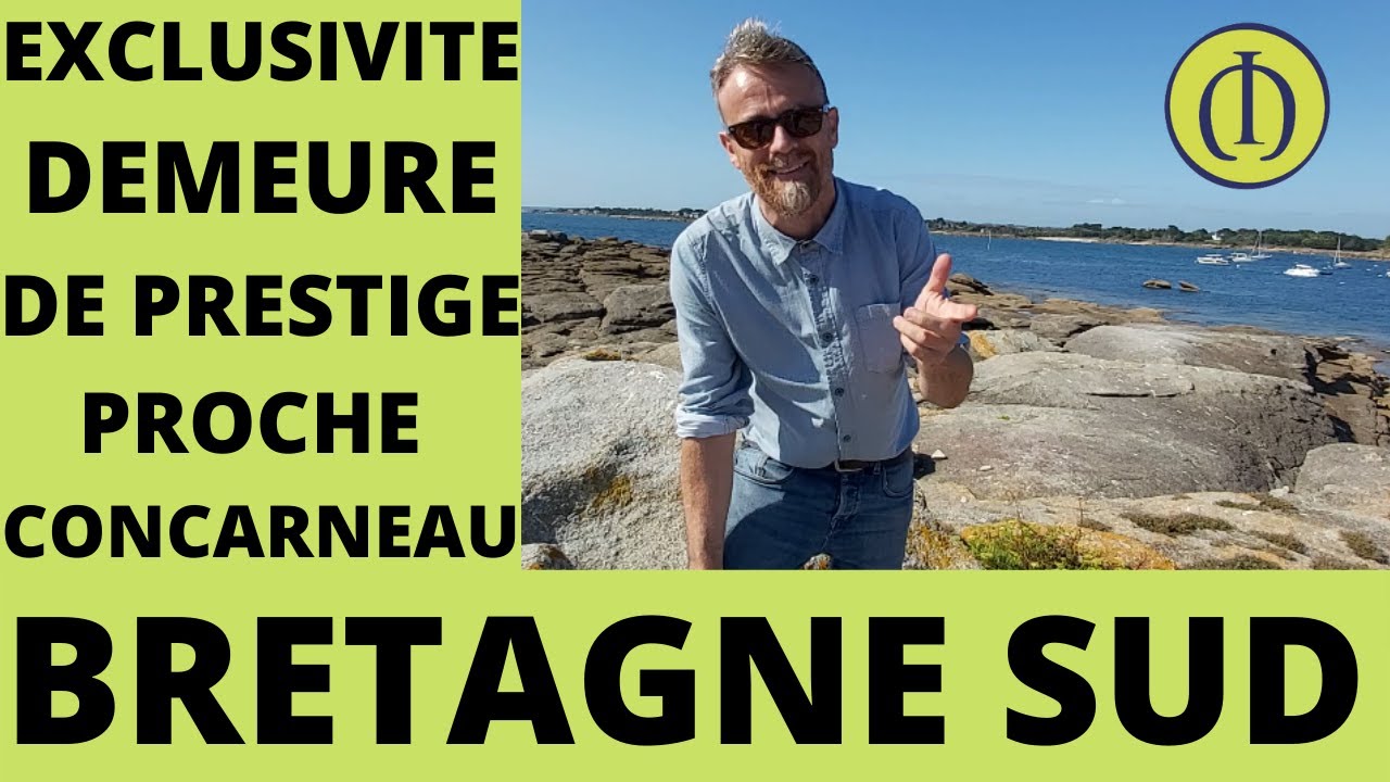 Exclusivité !!! Demeure de prestige, proche Concarneau.