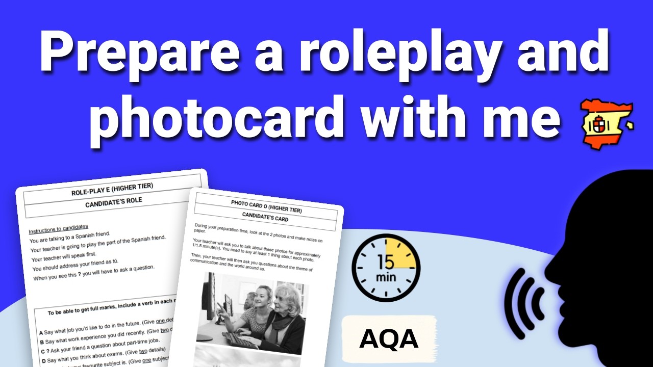 How To Prepare The Roleplay And Photocard | GCSE Spanish