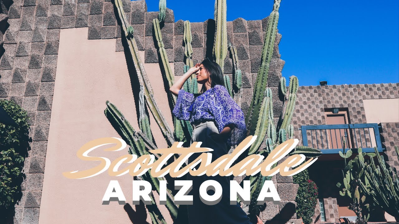Scottsdale Arizona Vlog Day 1, Double Tree Resort Paradise Valley by Hilton Hotel Tour | KrisEtc