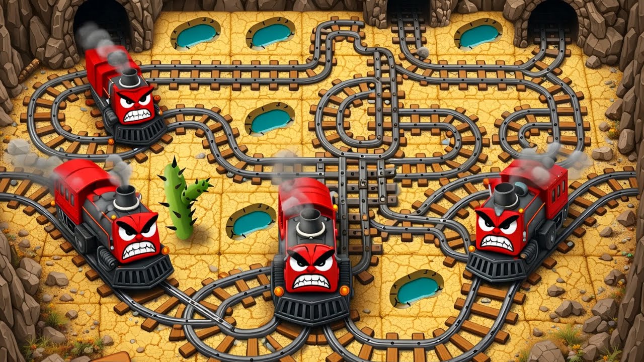 🚂 Train Tiles Express Puzzle (Desert Level) | Android Gameplay Ep.575