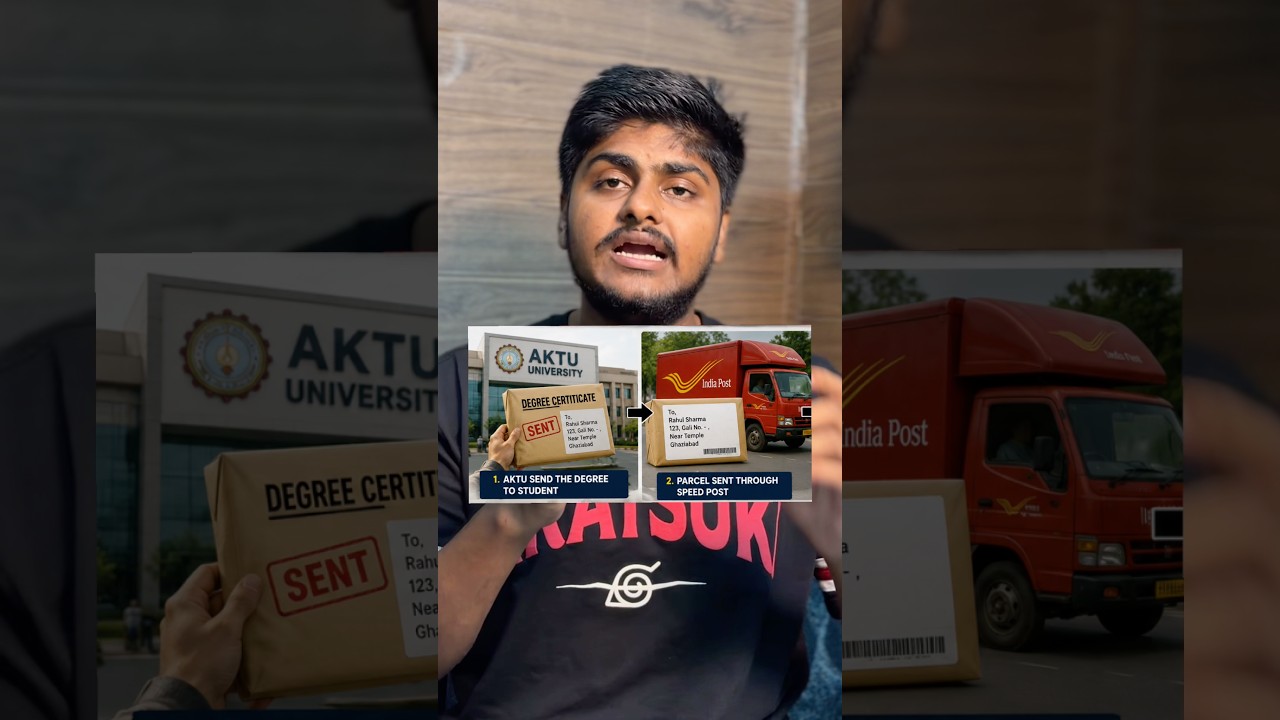 AKTU Degree Update | Verify your Address Now | Aktu Exam #multiatoms #aktuexam