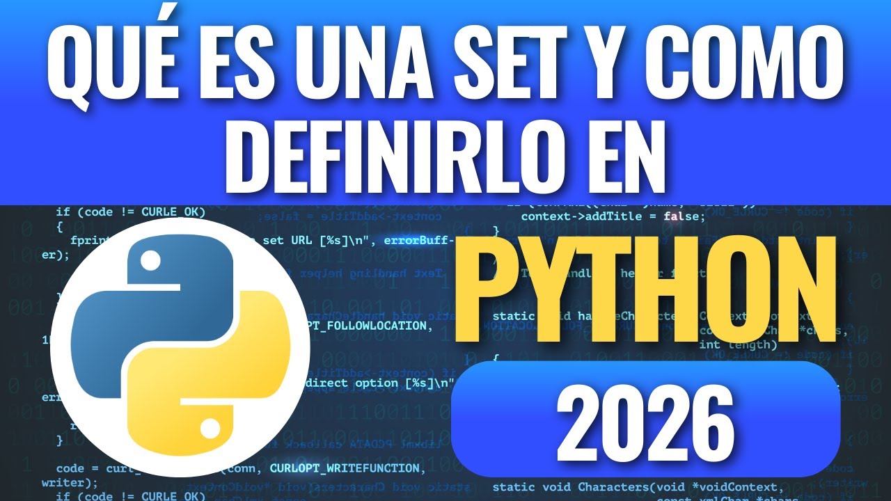 Qué es un set y como definirla en Python? en 2026
