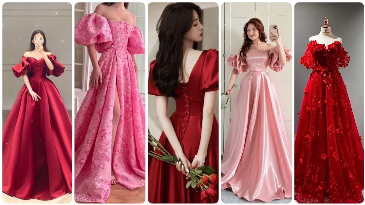 Red & Pink Gown Collection | Classy, Beautiful & Upcoming Fashion Trends