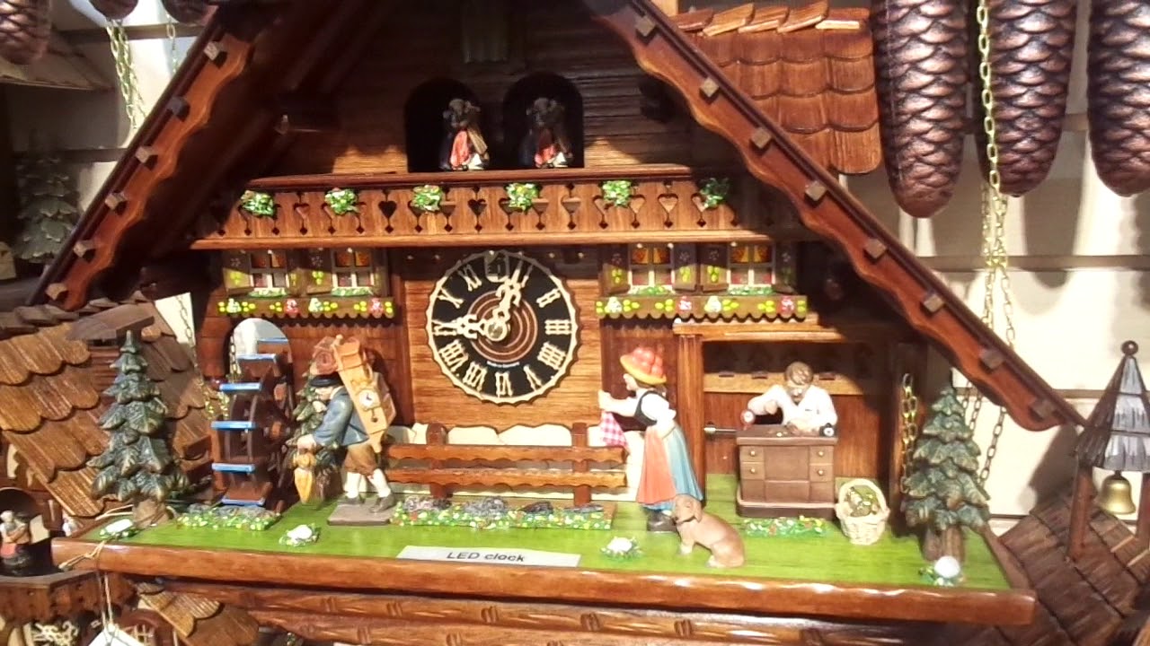 Visit the cuckoo clock shop in Bavaria Germany with Eva's Best Luxury Travel!