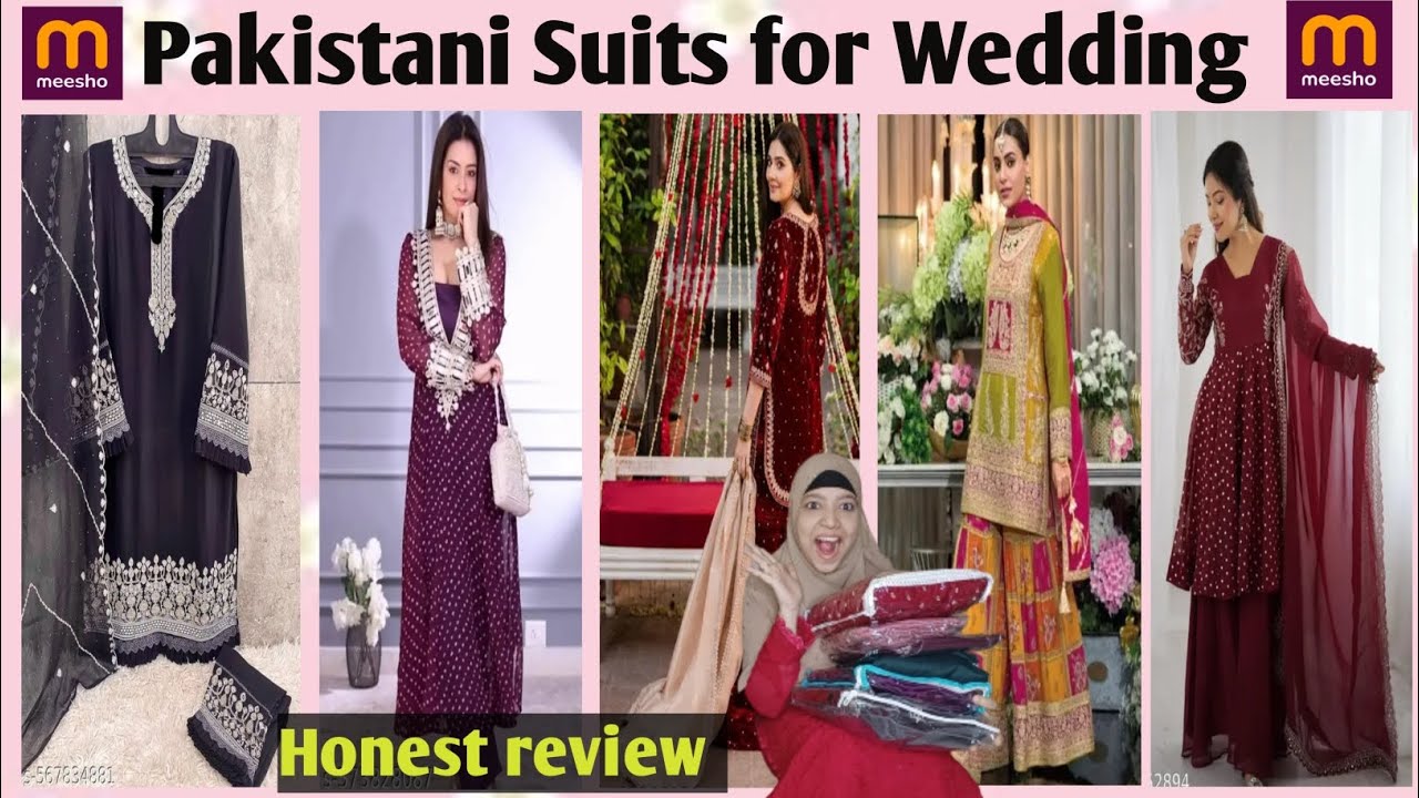 Meesho viral Pakistani suits for wedding💍|| Must Buy || Honest review #shorts