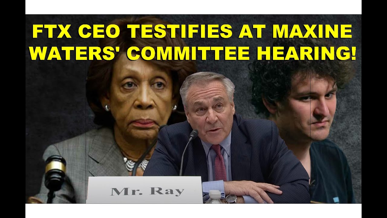 FTX CEO TESTIFIES AT MAXINE WATERS' HEARING!!! SBF EXTRADITED TO THE US! #sbf #ftx #alamedaresearch