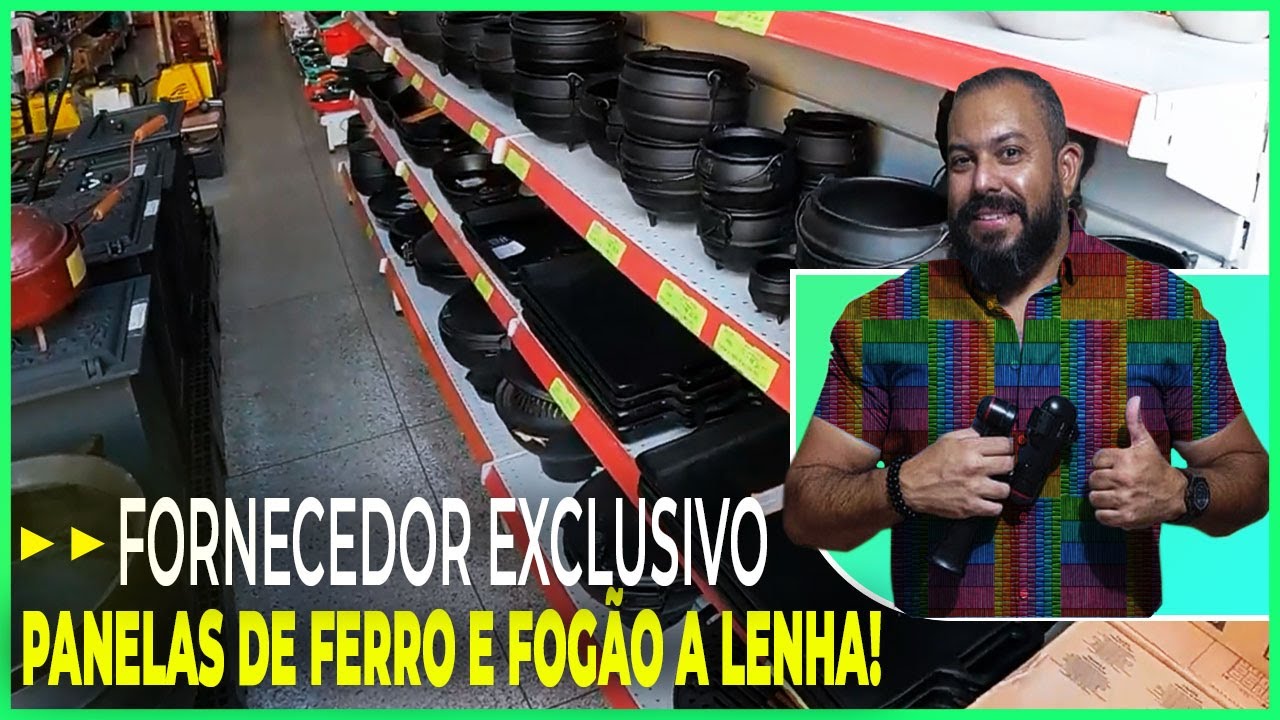 PANELAS DE FERRO! NA RUA PAULA SOUSA/SP - FEITAS PARA DURAR!