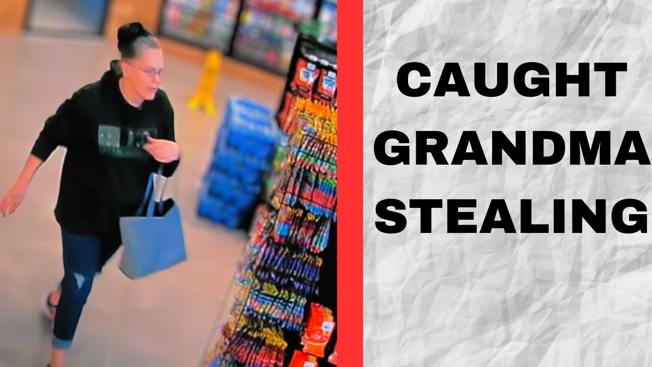 SHOPLIFTING at our New Gas Station: Grandparents busted