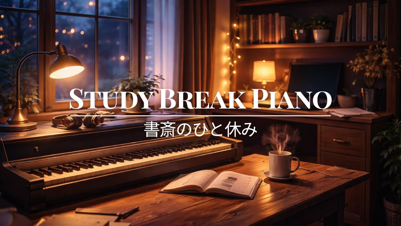 BGM Playlist – Study Break Piano for Sleep & Relax